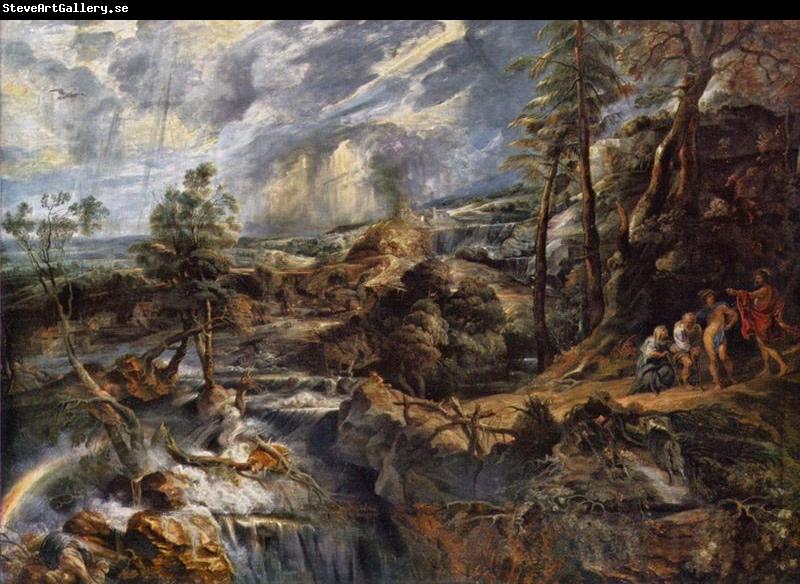 Peter Paul Rubens Gewitterlandschaft mit Philemon und Baucis